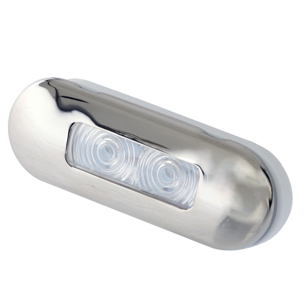 Buy Stainless LED Waterproof Courtesy Lights 0.21w Red online at Marine