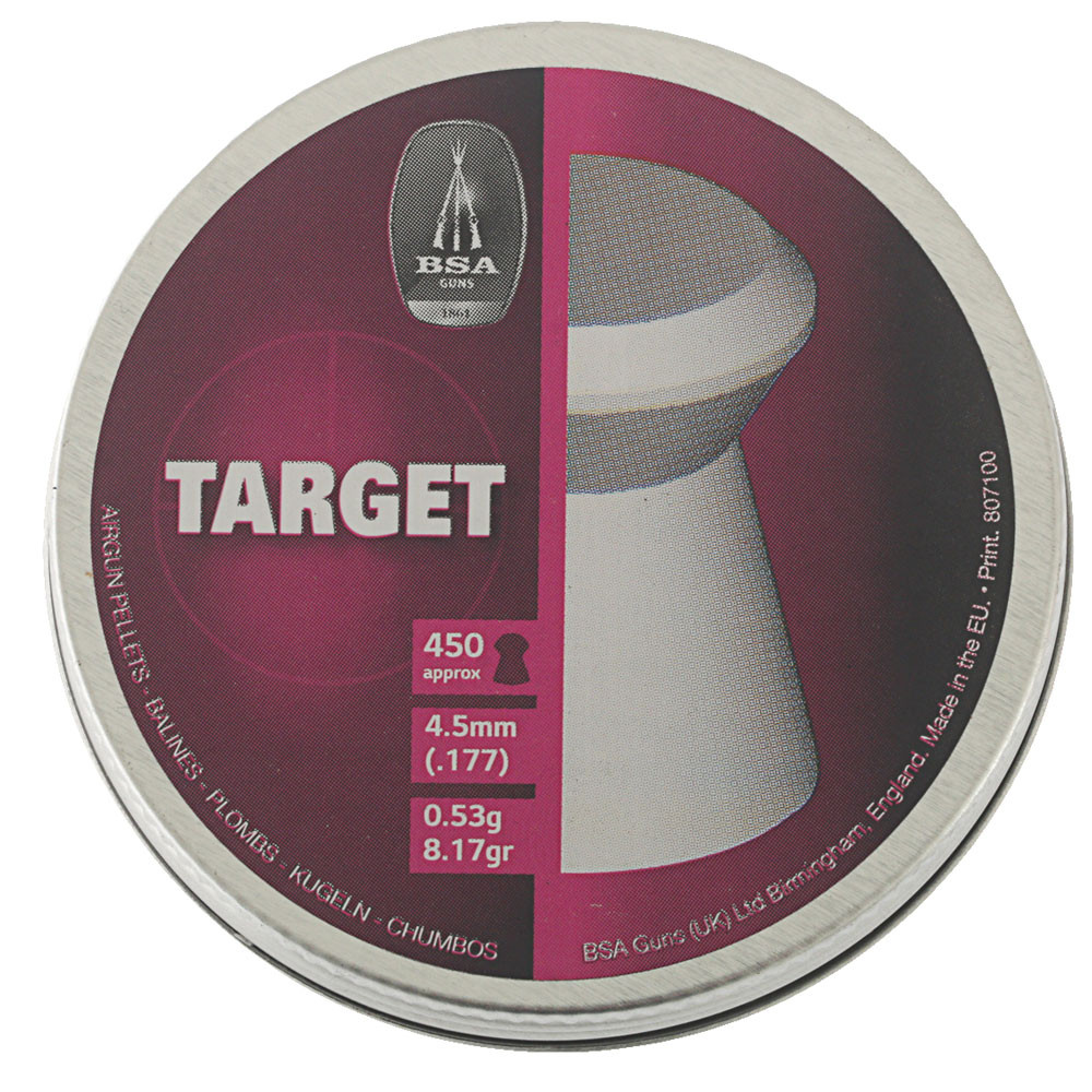 Buy BSA .177 Target Pellets 450 Rounds online at Marine-Deals.co.nz