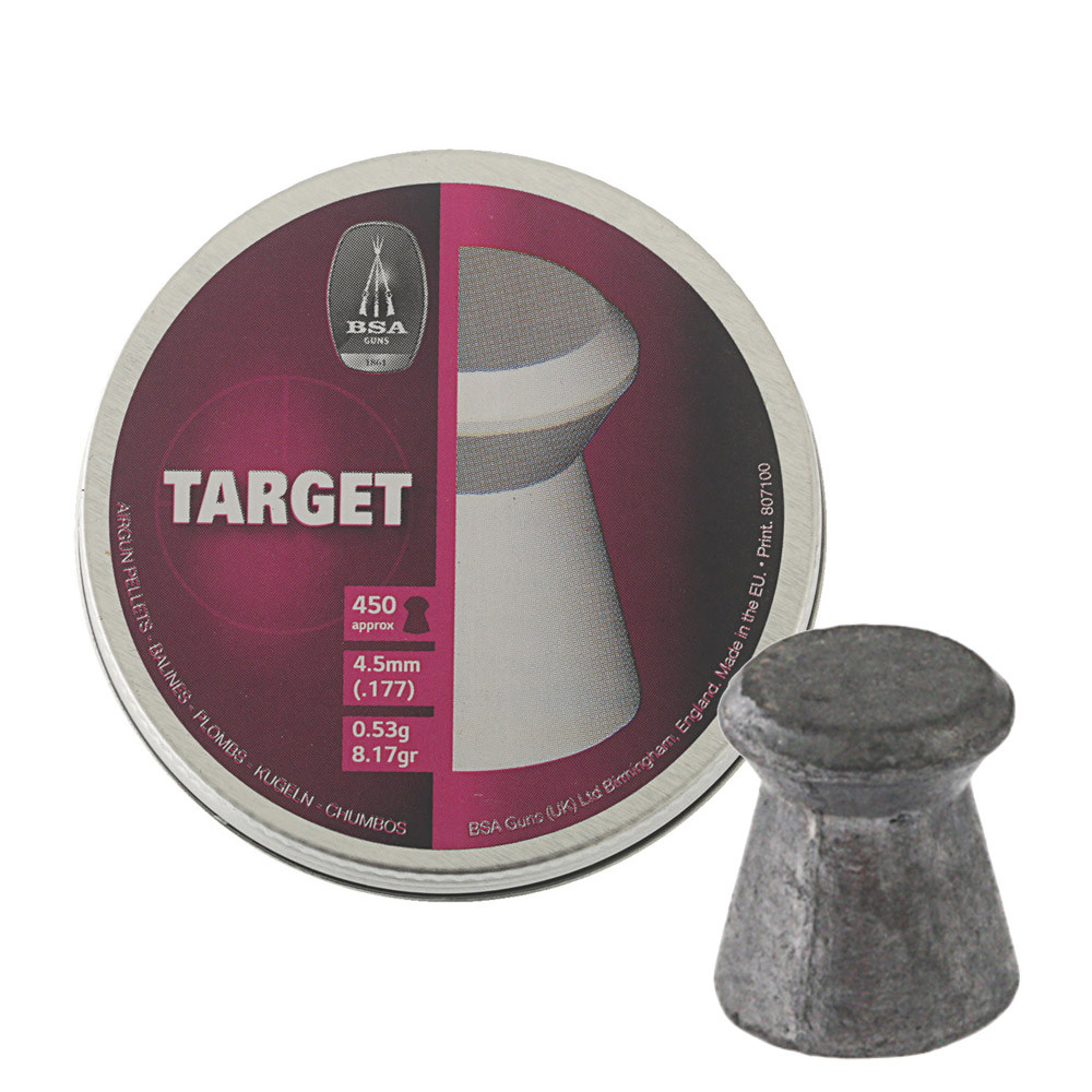 Buy BSA .177 Target Pellets 450 Rounds online at Marine-Deals.co.nz