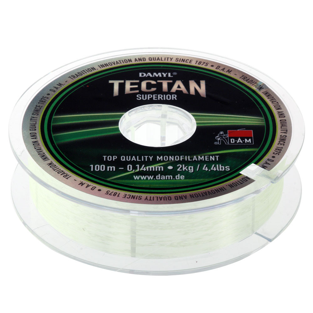 Buy DAM Tectan Superior Monofilament Yellow Green 500m 0.14mm 4.4lb