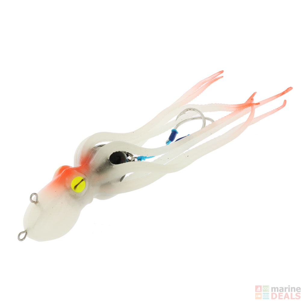 Buy Mustad InkVader Octopus Soft Jig 340g Glow online at Marine-Deals.co.nz