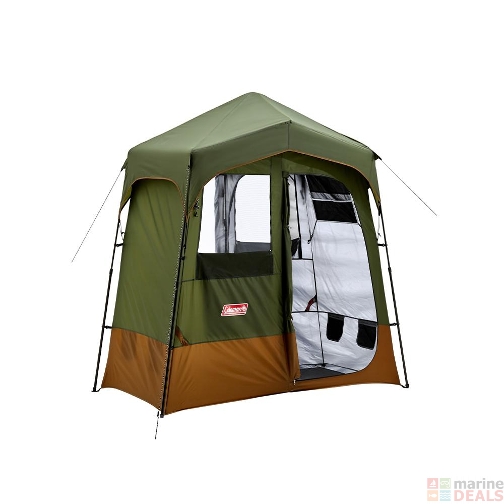 Buy Coleman Instant Up Double Ensuite Shower Tent online at Marine