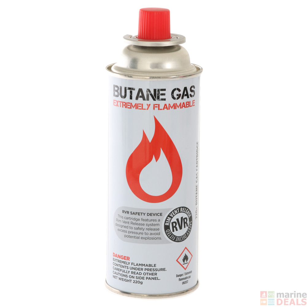 Buy Butane Gas Cartridge 220g online at MarineDeals.co.nz