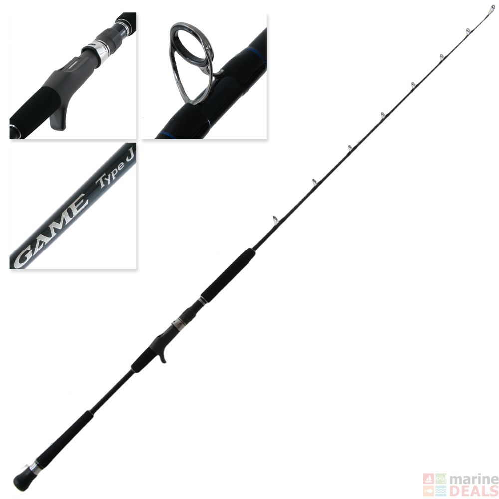 Buy Shimano Game Type J B538 Overhead Jigging Rod 5ft 3in PE8 400g 1pc