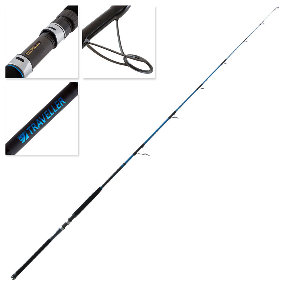 Buy Shimano Traveller Topwater Spinning Rod 8ft 2in 5080lb 5pc online at MarineDeals.co.nz