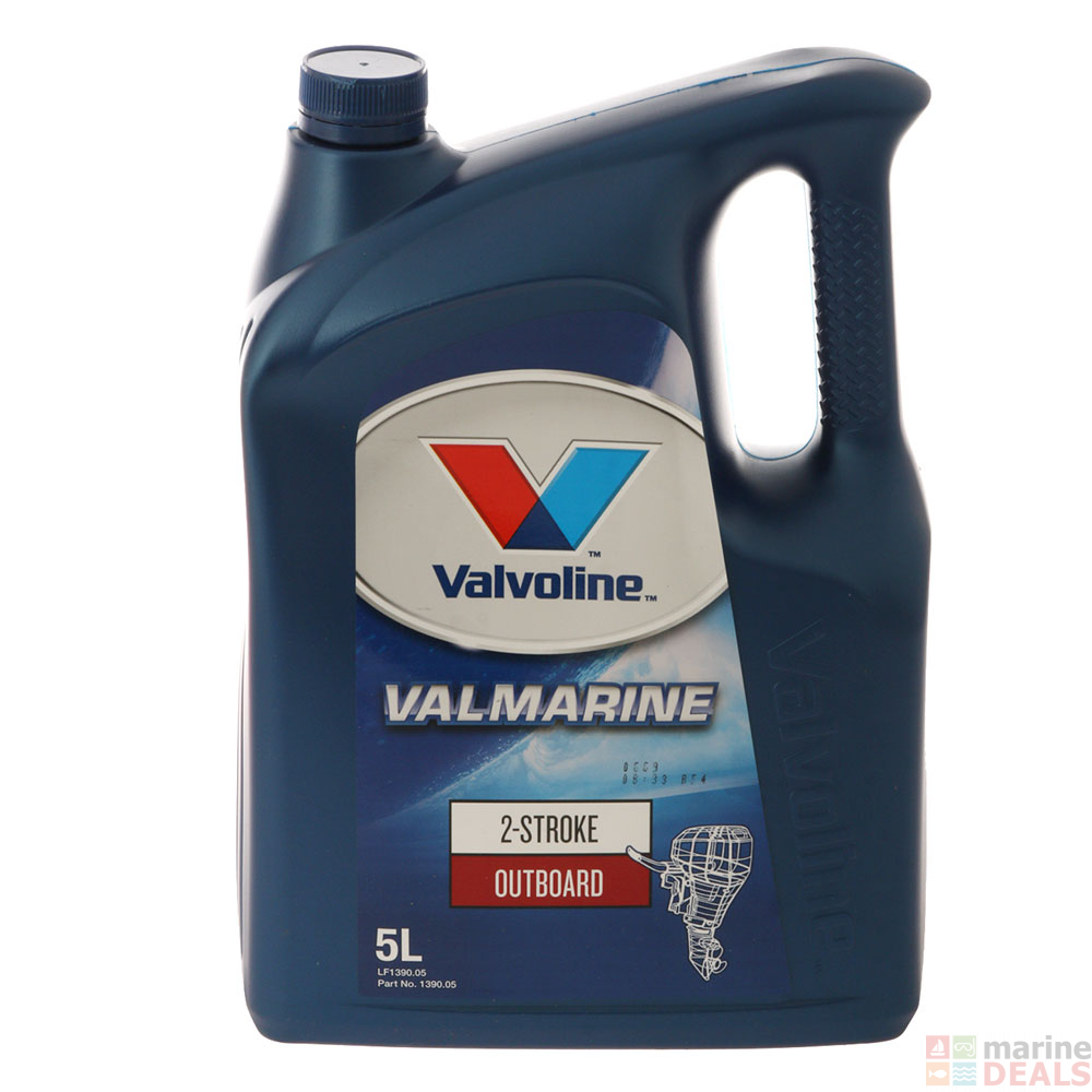 Buy Valvoline ValMarine 2Stroke TCW3 Outboard Oil 5L online at Marine