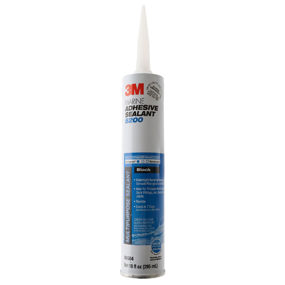 Buy 3M 5200 Marine Adhesive Sealant Black 295ml online at MarineDeals.co.nz