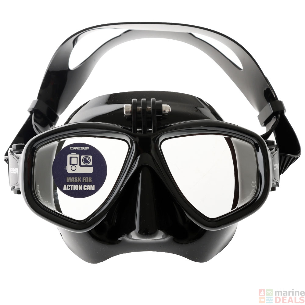 Buy Cressi Action Mask and Snorkel Set with GoPro Mount online at