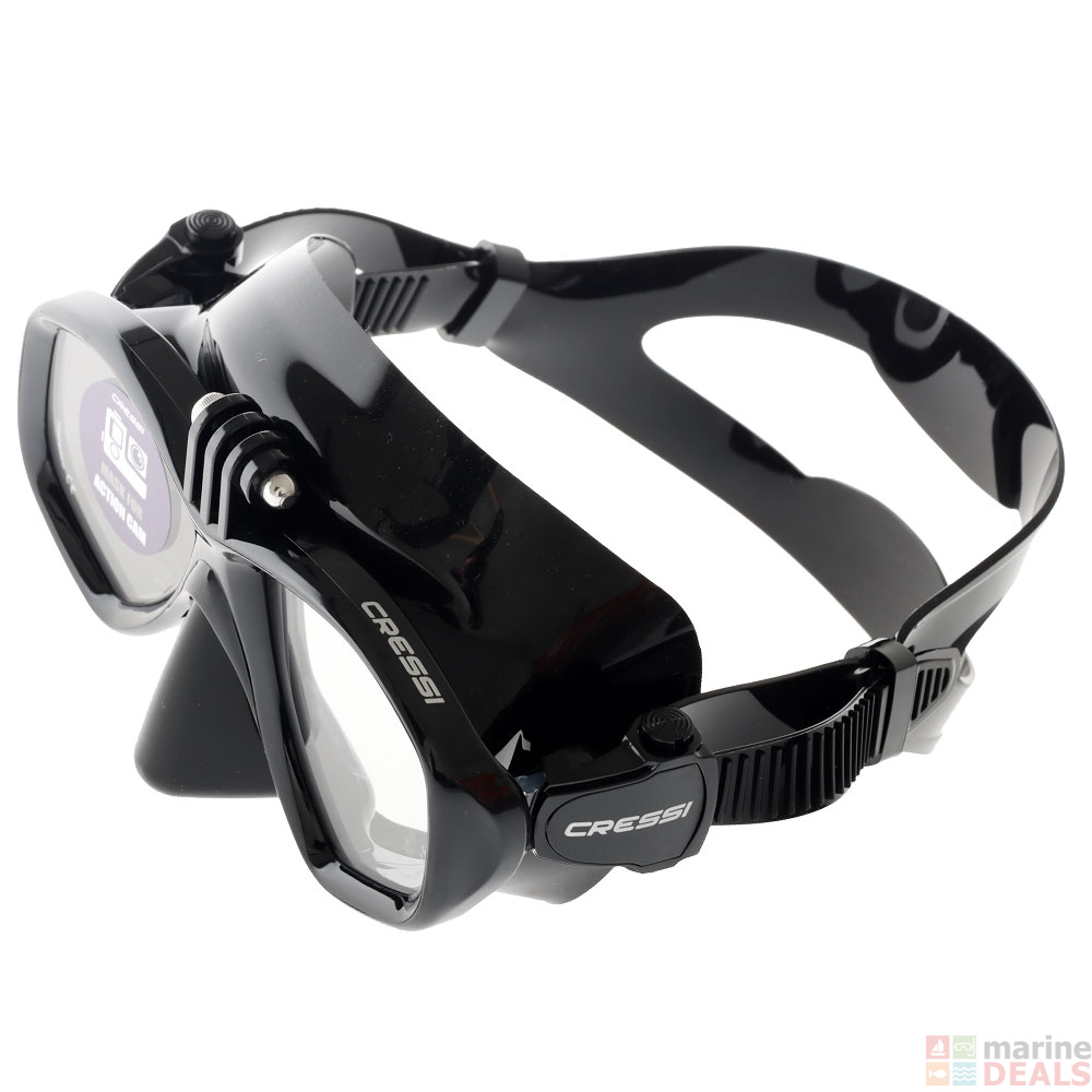 Buy Cressi Action Mask and Snorkel Set with GoPro Mount online at
