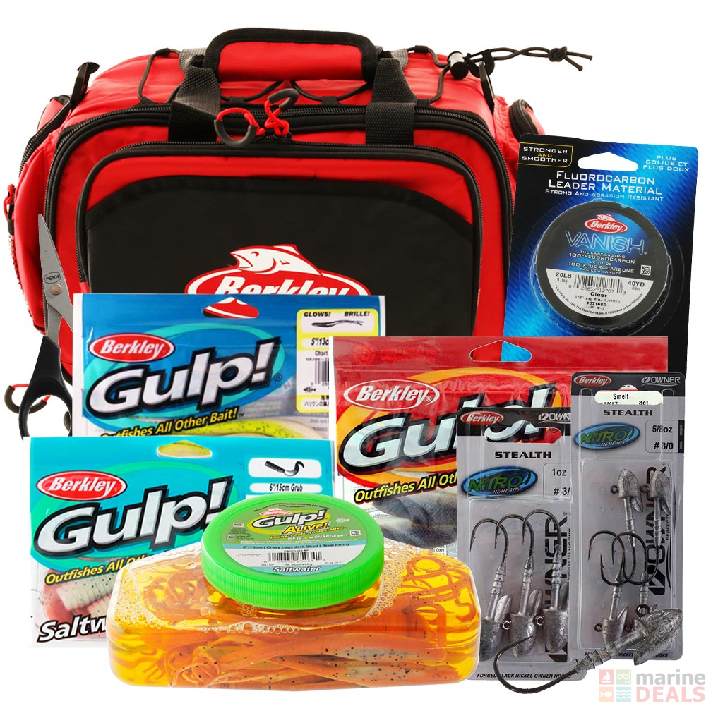 Buy Berkley Soft Bait Starter Kit online at MarineDeals.co.nz