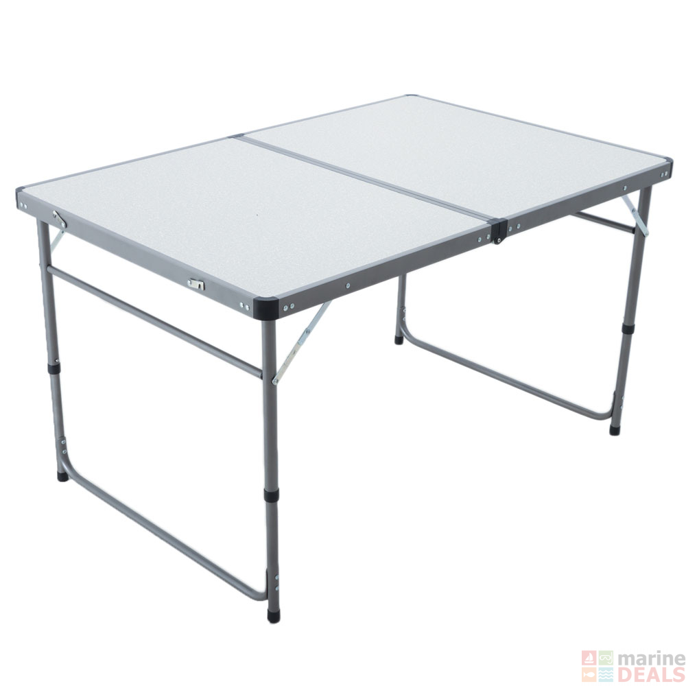 Buy Campmaster Folding Table 120 x 80cm online at Marine-Deals.co.nz