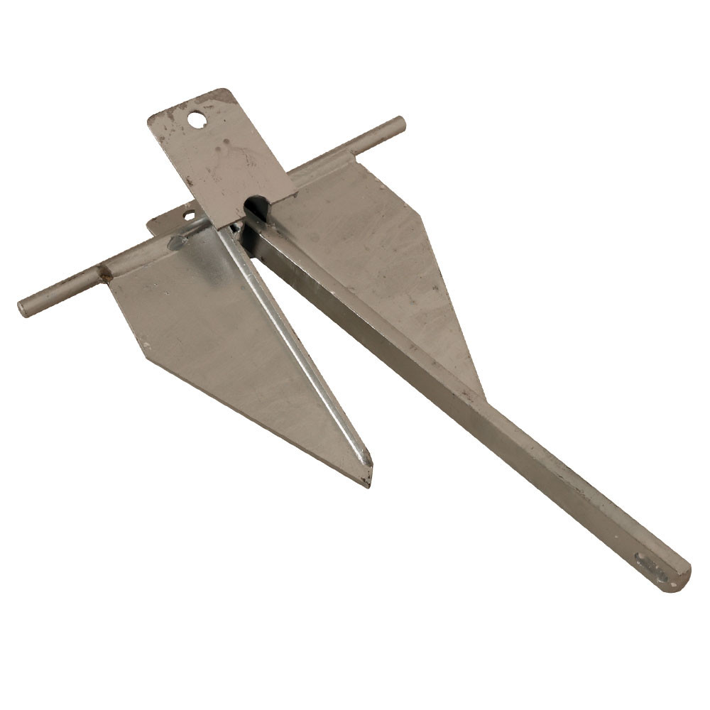 Buy Danforth Galvanised Anchor Pack with Rope Chain 4kg online at