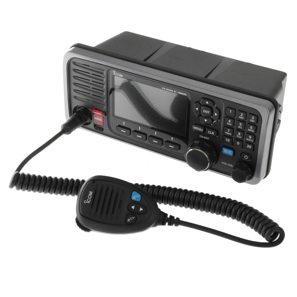 Buy ICM605 Fixed Mount Marine VHF Radio online at MarineDeals.co.nz