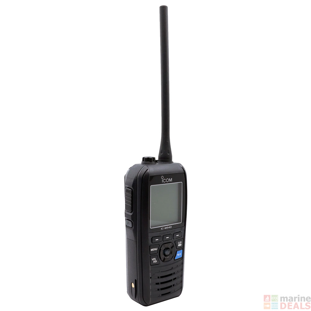 Buy M94DE Floating Handheld VHF Radio with AIS, GPS and DSC