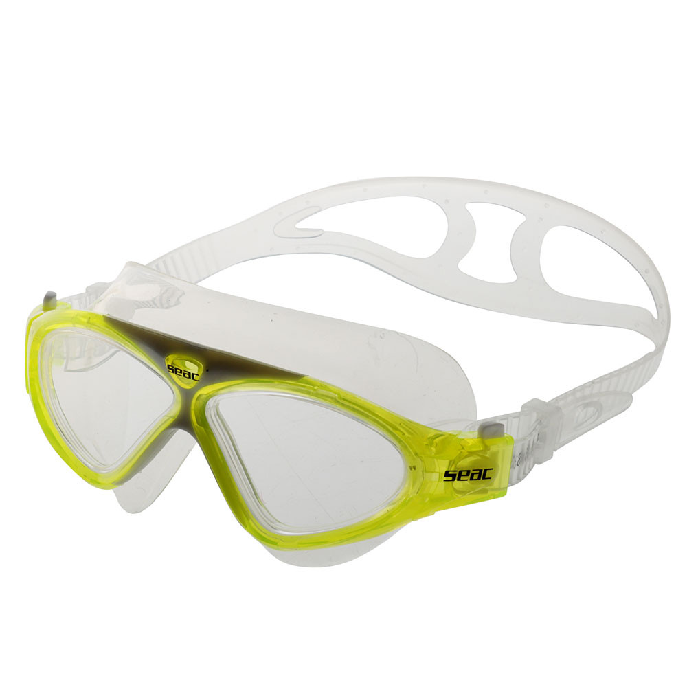 Buy Seac Vision Junior Swimming Goggles Yellow online at MarineDeals.co.nz