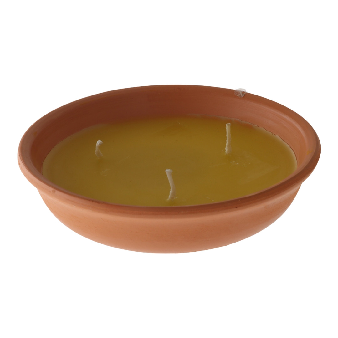 Buy Festiva Citronella Candle Terracota Bowl Qty 3 online at Marine