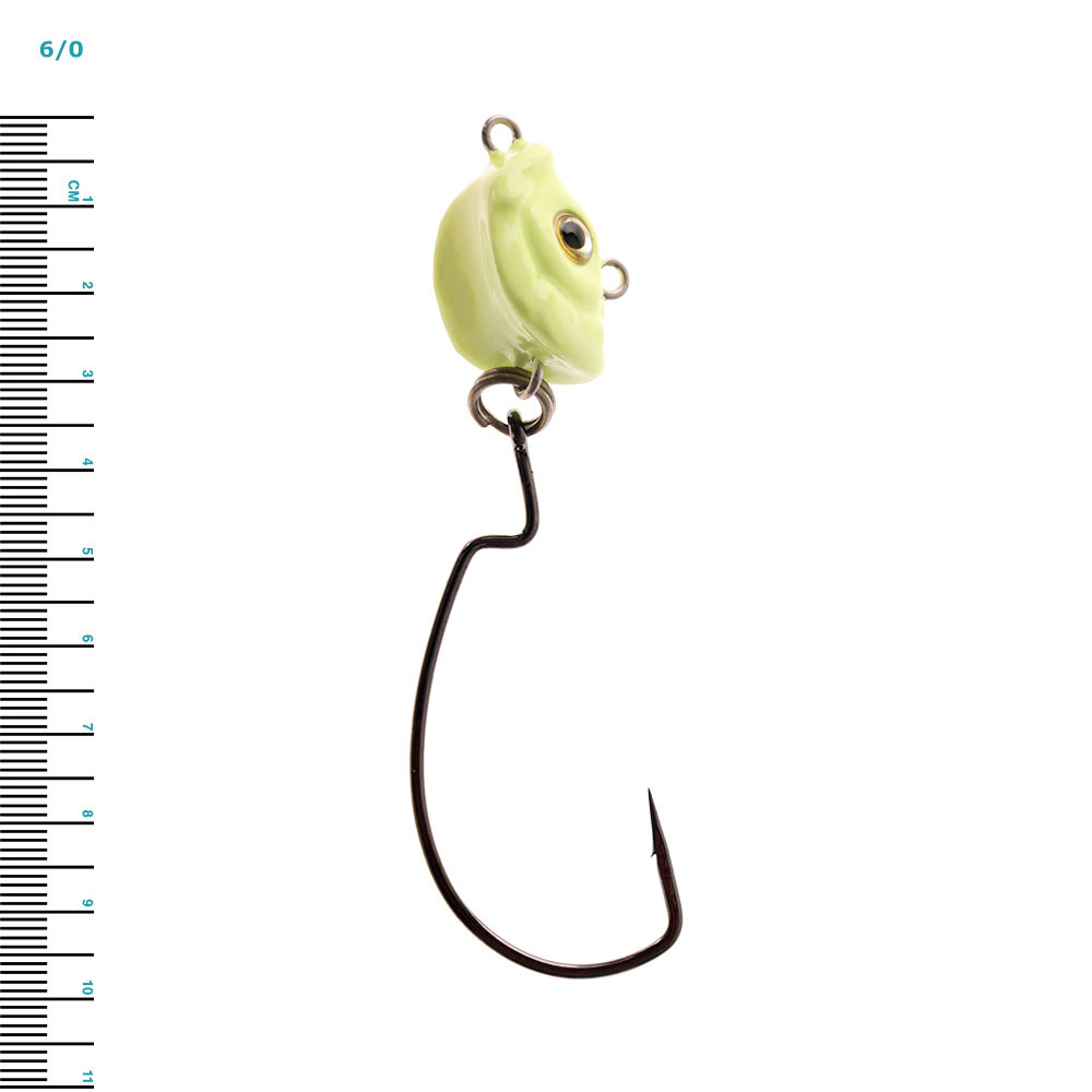 Buy Jig Star Monster Swivel Jig Head Lumo Rigged online at MarineDeals