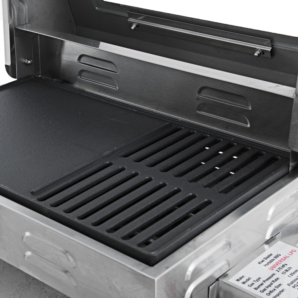 Buy Kiwi Sizzler Stainless Steel Portable Marine BBQ with Glass Window