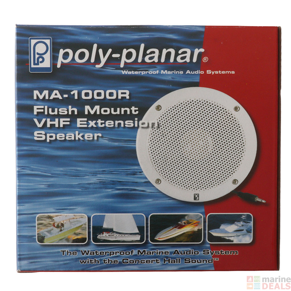 Buy Polyplanar MA1000RW 5'' VHF Extension Speakers Flush Mount online