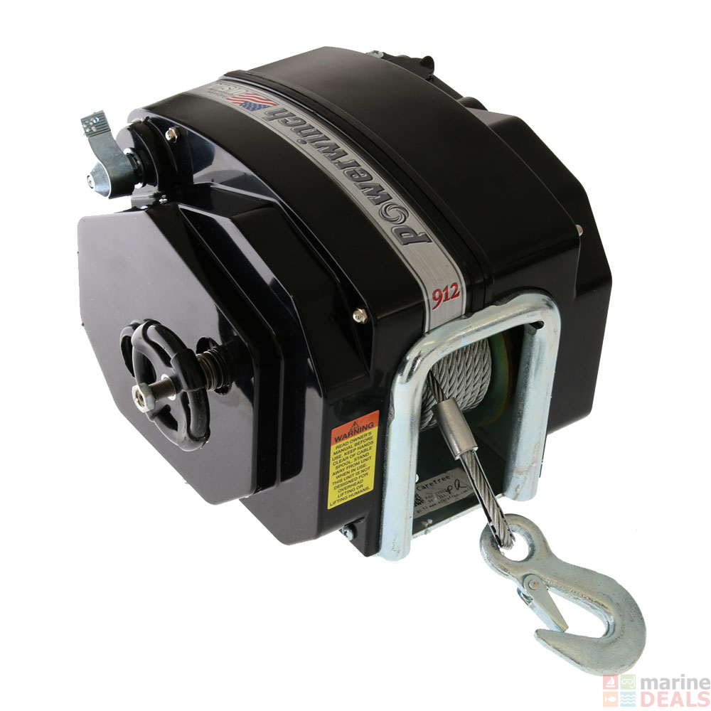 Buy Powerwinch 912 Trailer Winch 12v 10000lb online at Marine-Deals.co.nz