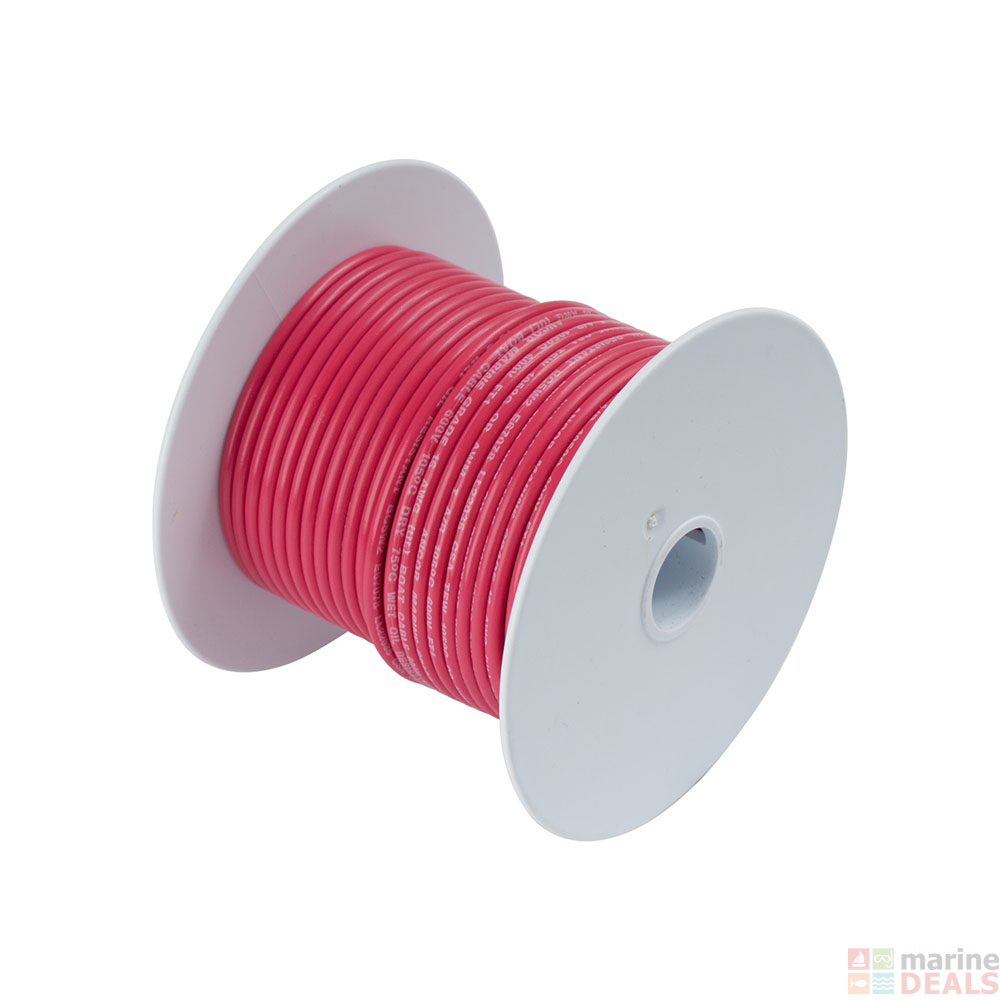 Buy Ancor Tinned Copper Wire 10 Awg 5sq Mm Red Online At Marine Deals Co Nz