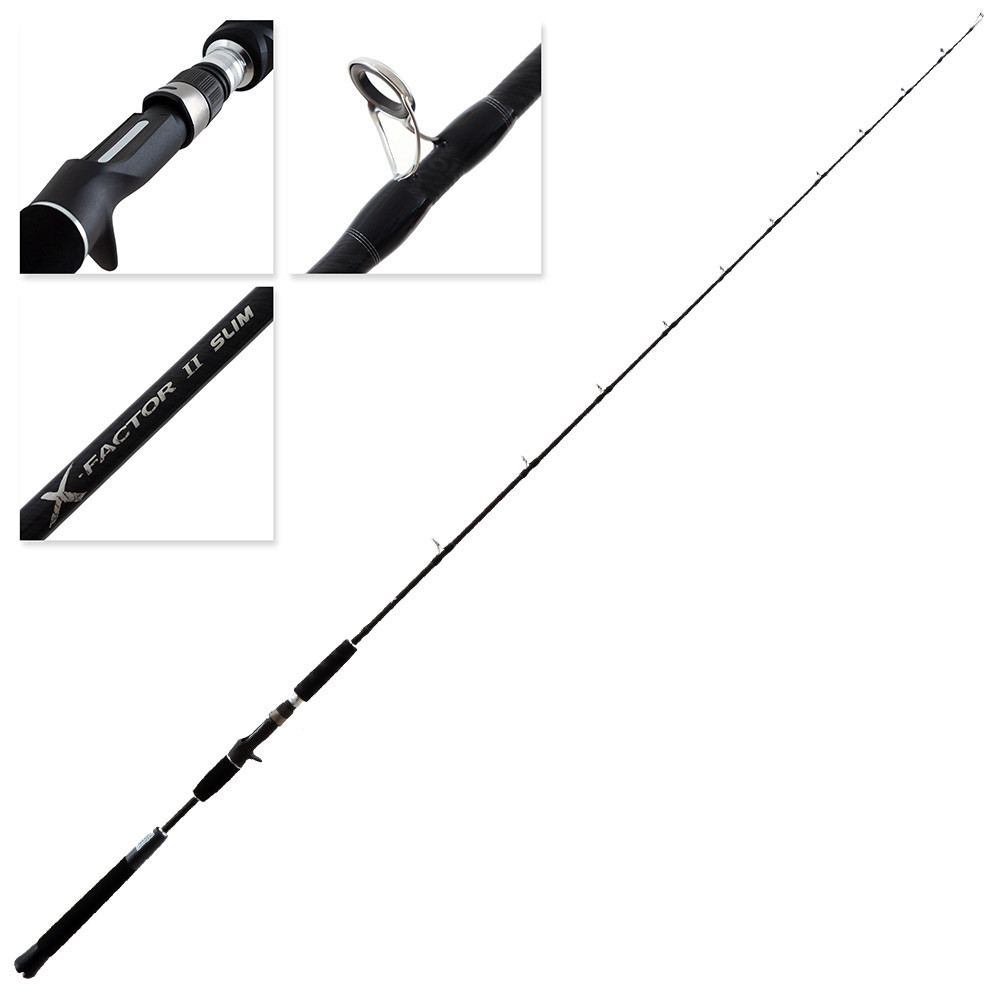 Buy Okuma XFactor II Slim Slow Jig Rod 6ft 3in 50200g 1pc online at