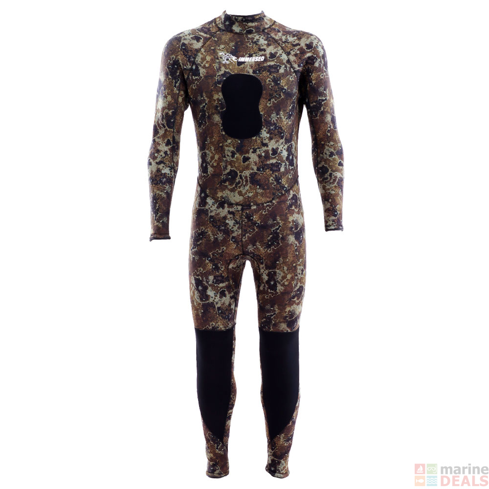 Buy Immersed Slayer Neoprene Camo Spearfishing Wetsuit 5mm online at