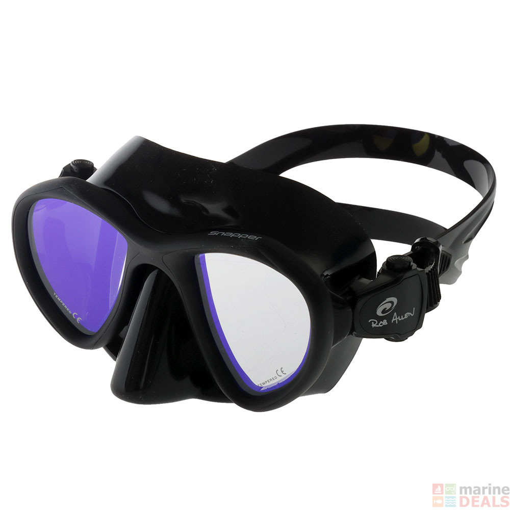 Buy Rob Allen Snapper Mirrored Dive Mask online at MarineDeals.co.nz