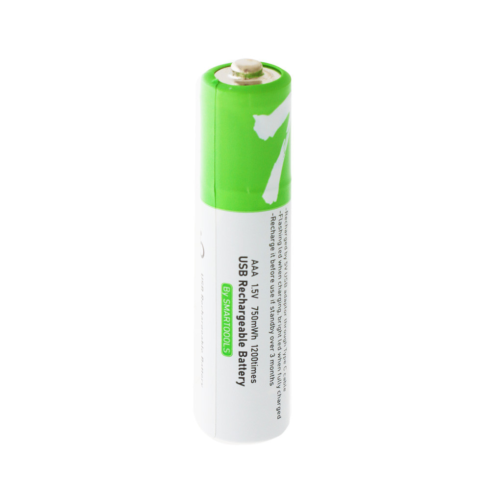 Buy USB Rechargeable AAA Lithium Battery 1.5V 4pack online at Marine
