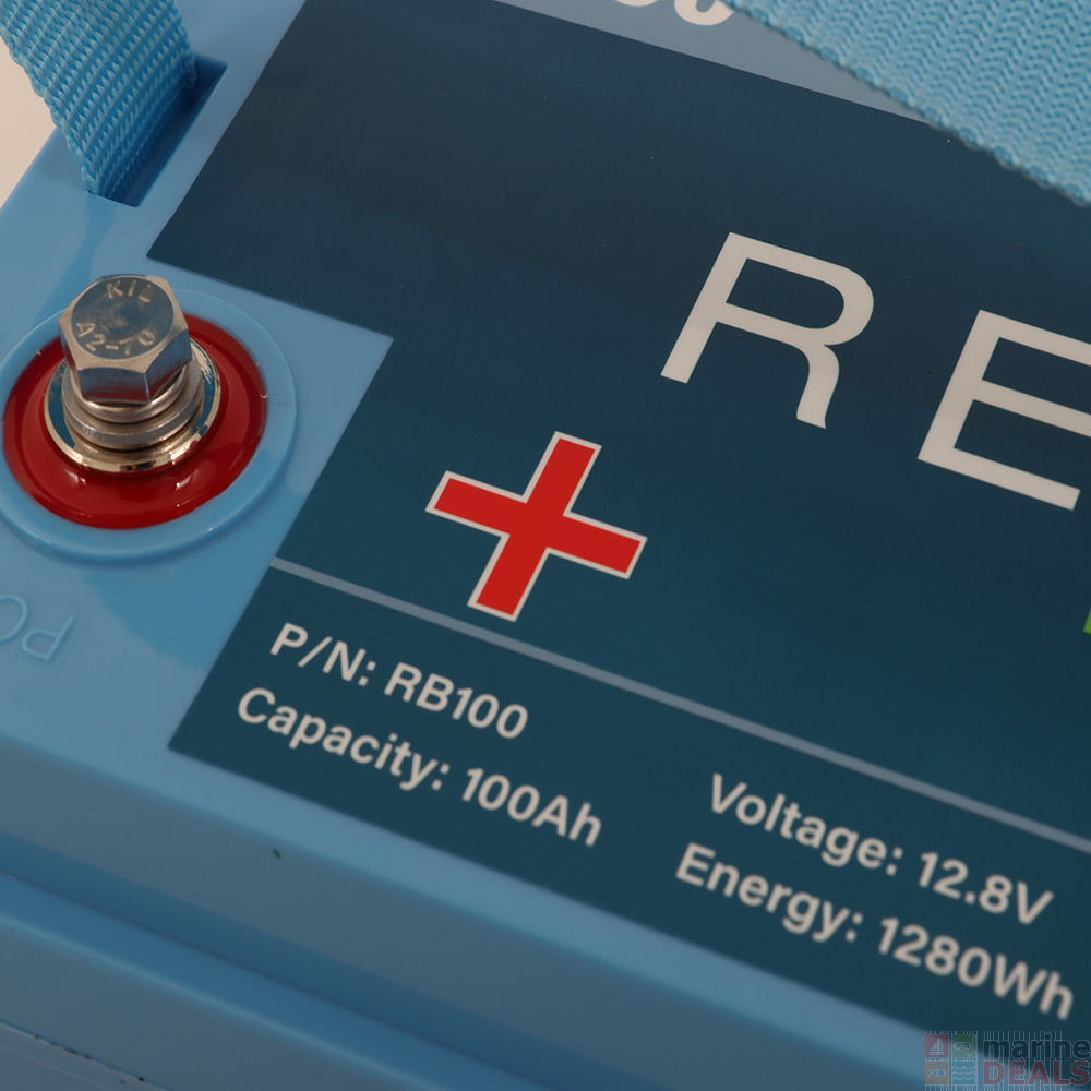 Buy RELiON RB100 LiFePO4 Rechargeable Lithium Deep Cycle Battery 12V