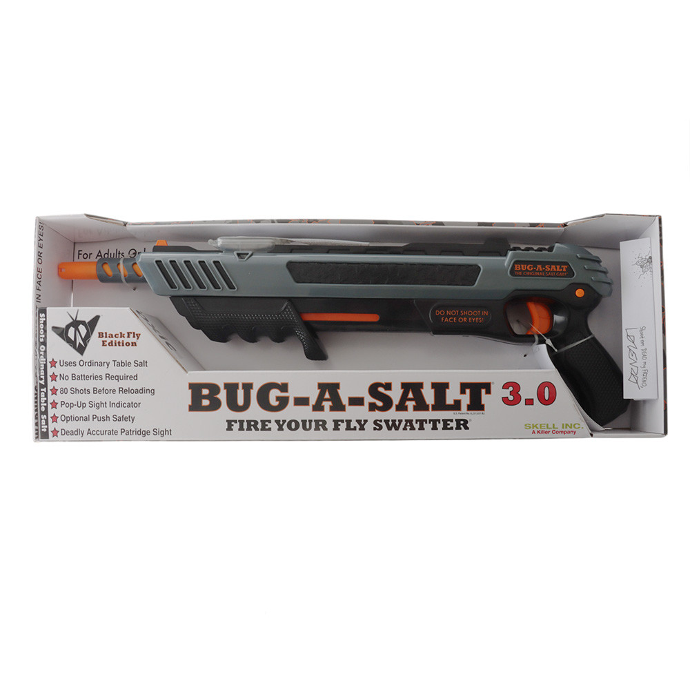 Buy BUG-A-SALT 3.0 Fly Salt Gun Black online at Marine-Deals.co.nz