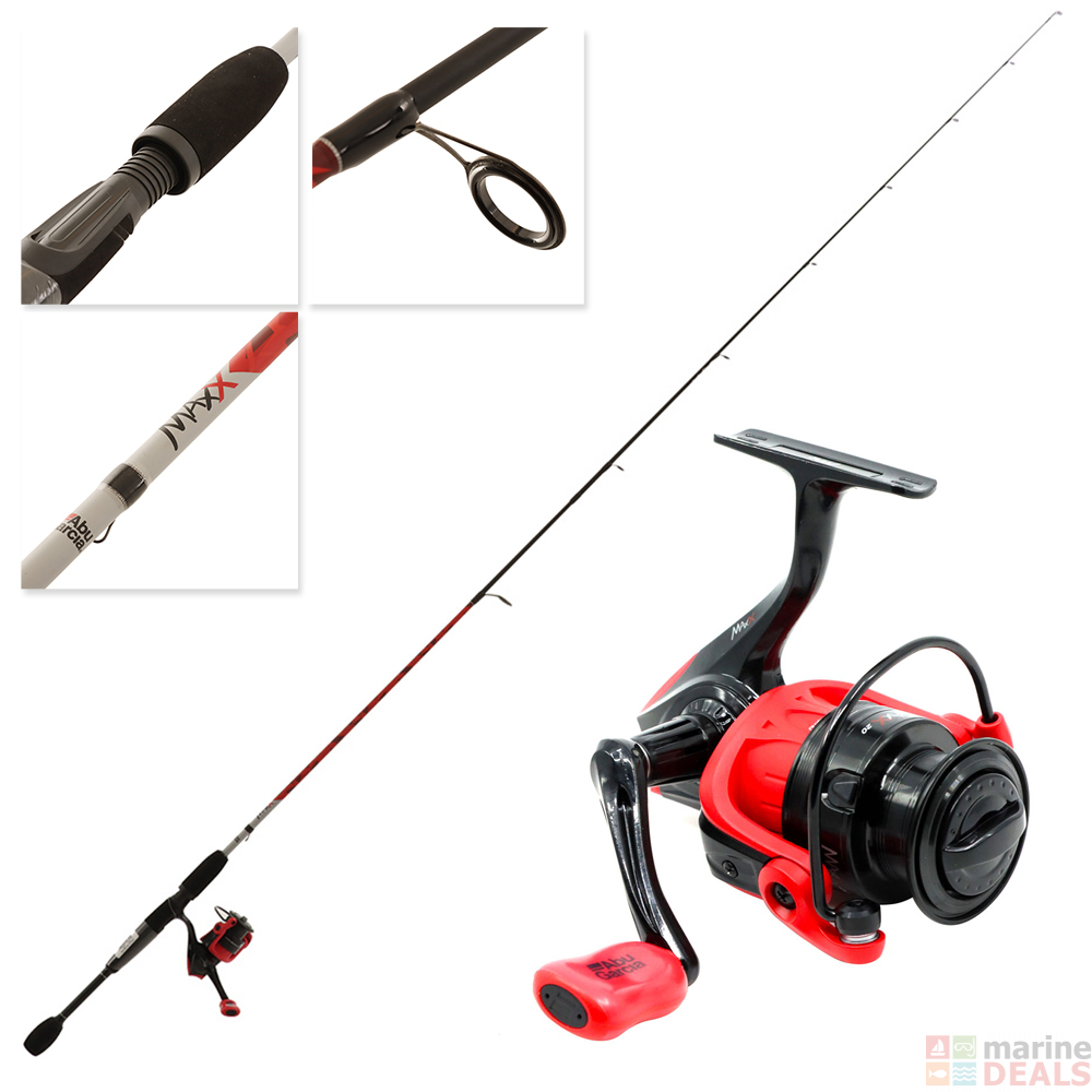 Buy Abu Garcia Max X Sp L Softbait Spin Combo Ft Kg Pc Online At Marine Deals Co Nz