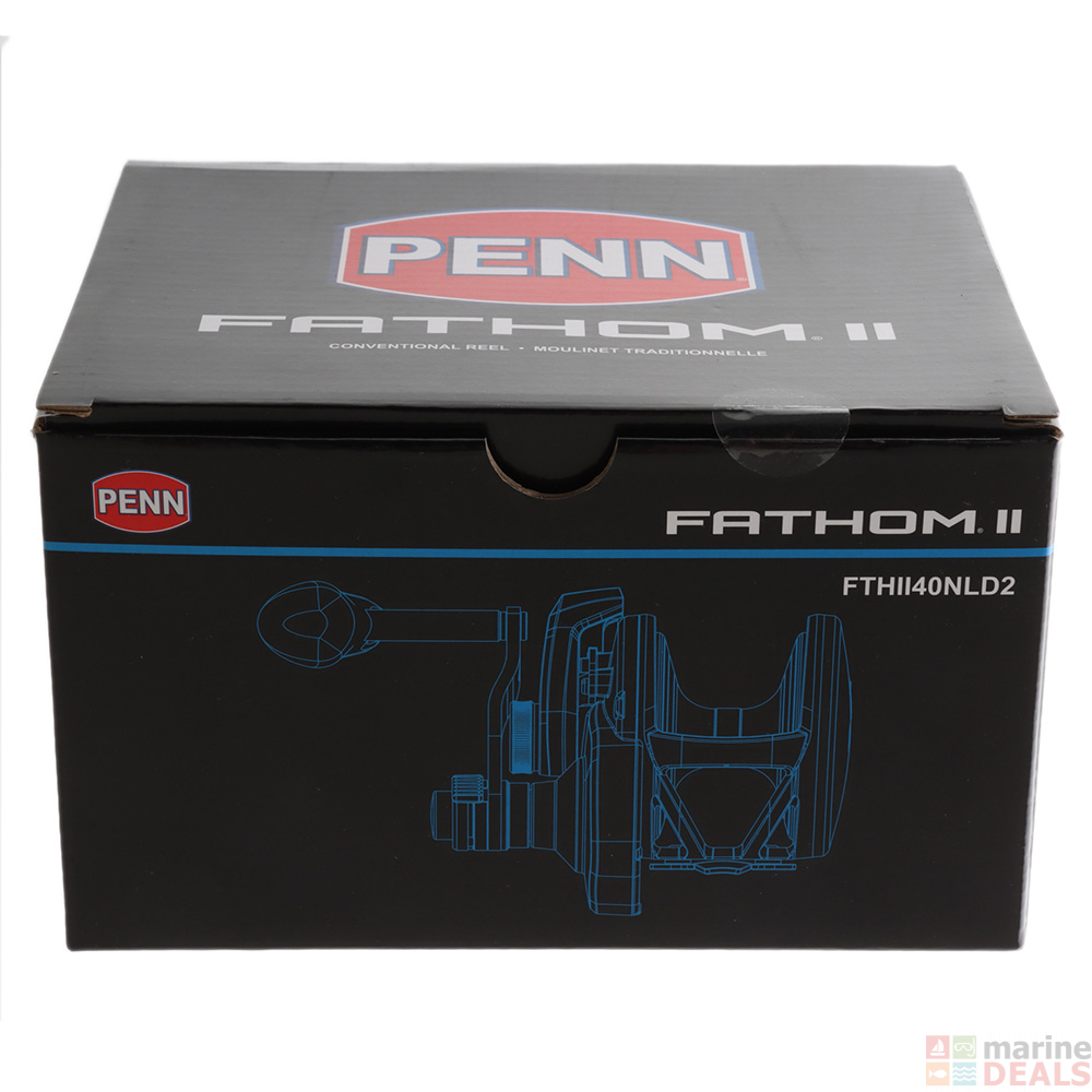 PENN Fathom II 40N 2-Speed Lever Drag Reel - PENN Reels - Reels - Fishing