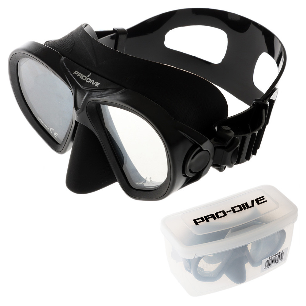 Buy ProDive Provider Dive Mask Black online at MarineDeals.co.nz