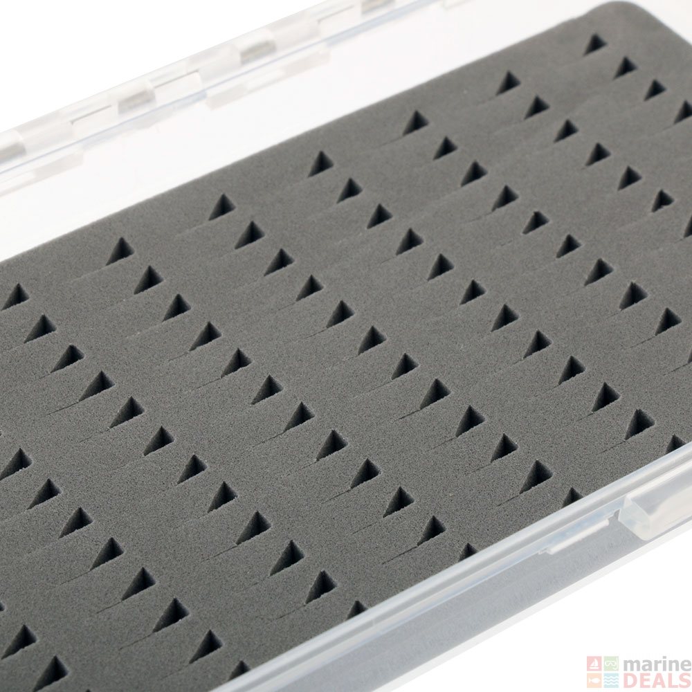 Buy Kilwell ABS Plastic Fly Box with Foam Liner Medium online at Marine