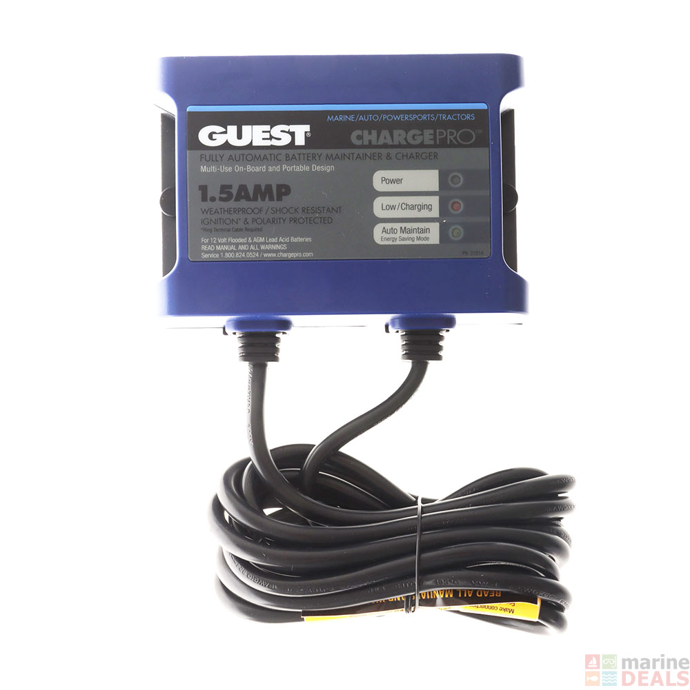 Buy Guest ChargePro 27101A Battery Charger/Maintainer 1.5A 120VAC 12VDC