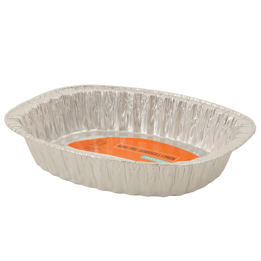 Buy Heavy Duty Oval Aluminium Foil Roasting Pan Large online at Marine