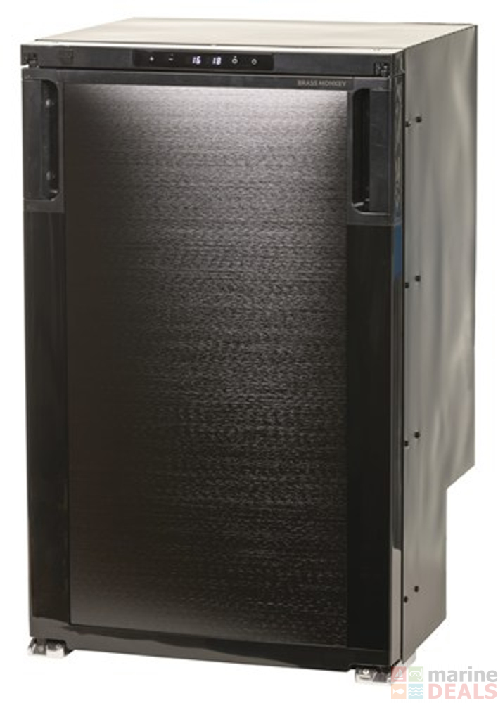 Buy Brass Monkey Caravan Fridge Freezer with LG Compressor 85L online at MarineDeals.co.nz