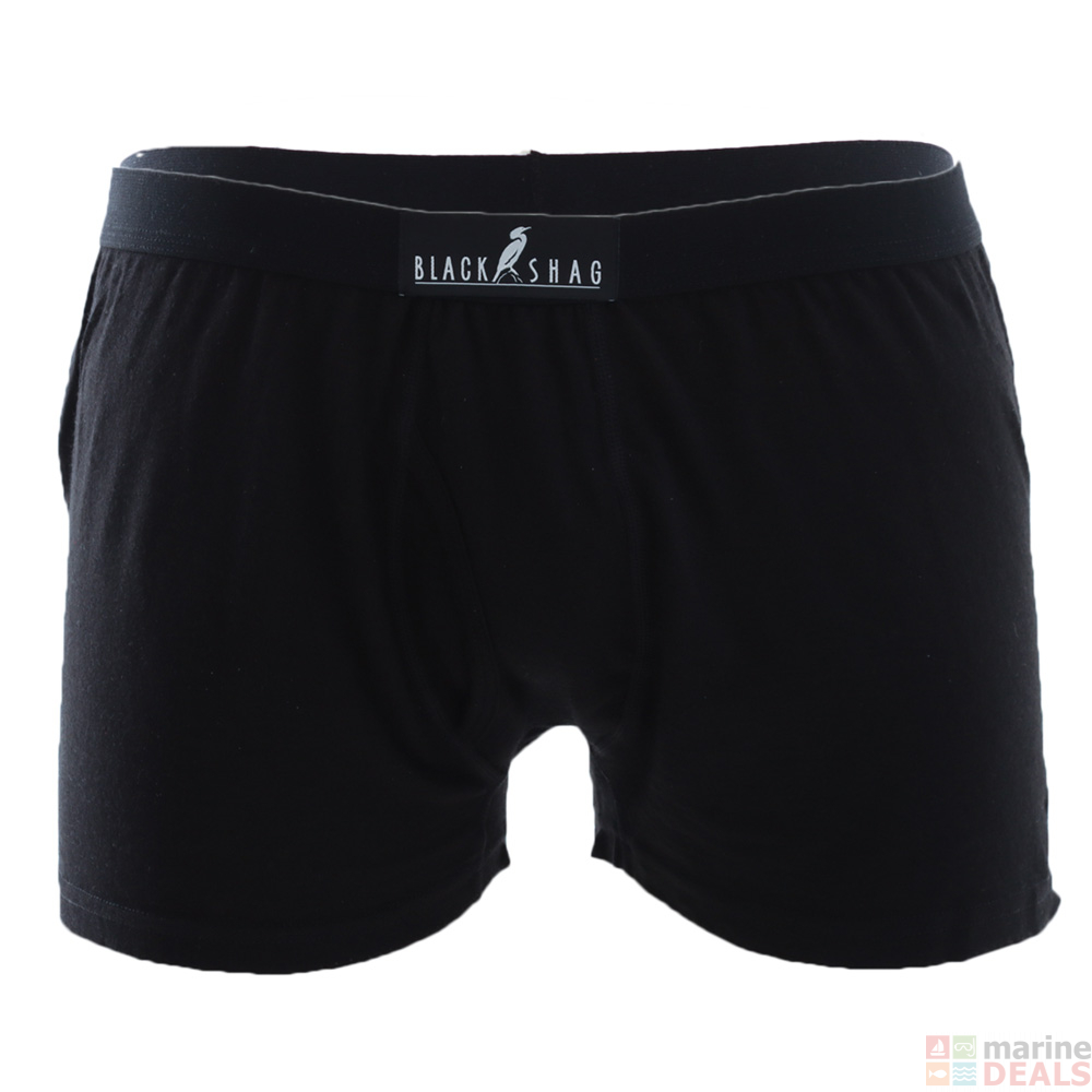 Buy Black Shag Merino Mens Thermal Underwear online at Marine-Deals.co.nz