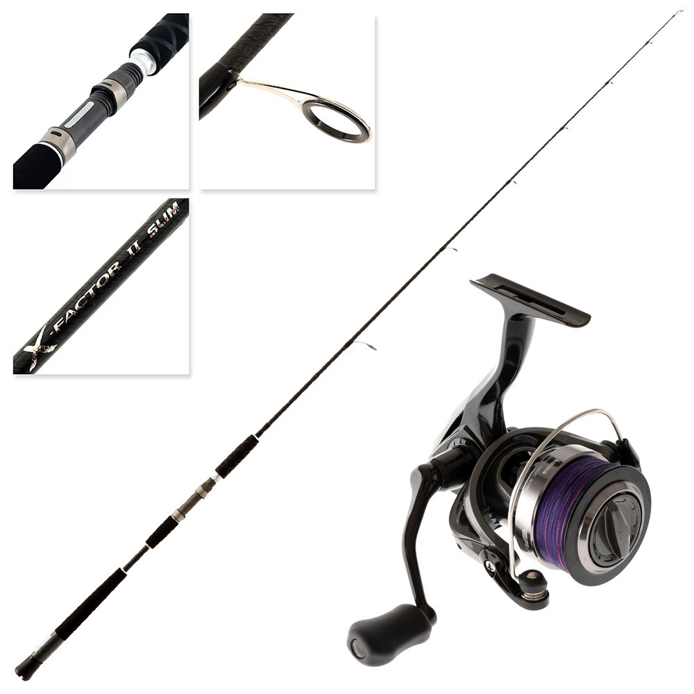 Okuma Altera 40 XFactor II Slim Slow Jig Spin Combo 6ft 3in 50200g