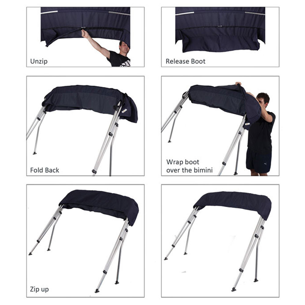 Buy Oceansouth Whitewater 3 Bow Bimini Top online at MarineDeals.co.nz