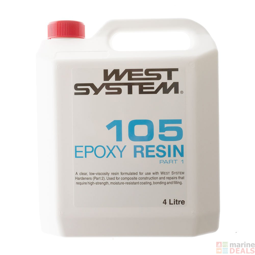 Buy West System 105 Epoxy Resin 4L Online At Marine-Deals.co.nz