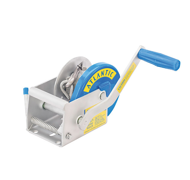 Buy Bla Atlantic Manual Trailer Winch 6m X 4mm Galvanised Cable