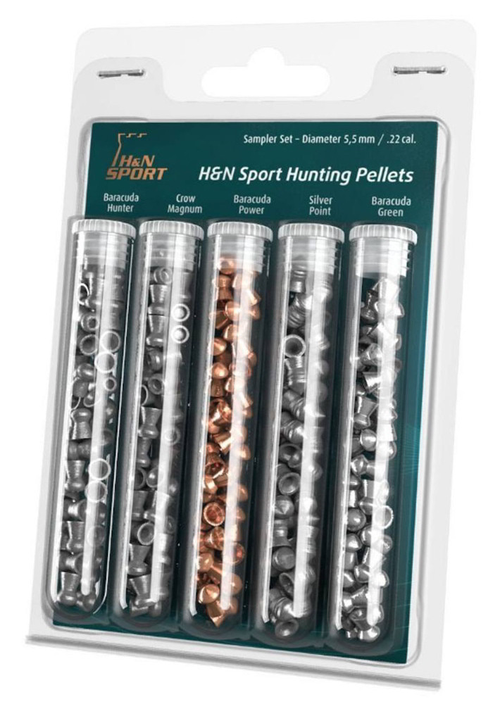 Buy H&N Sport .22 Sampler Hunting Pellets online at MarineDeals.co.nz
