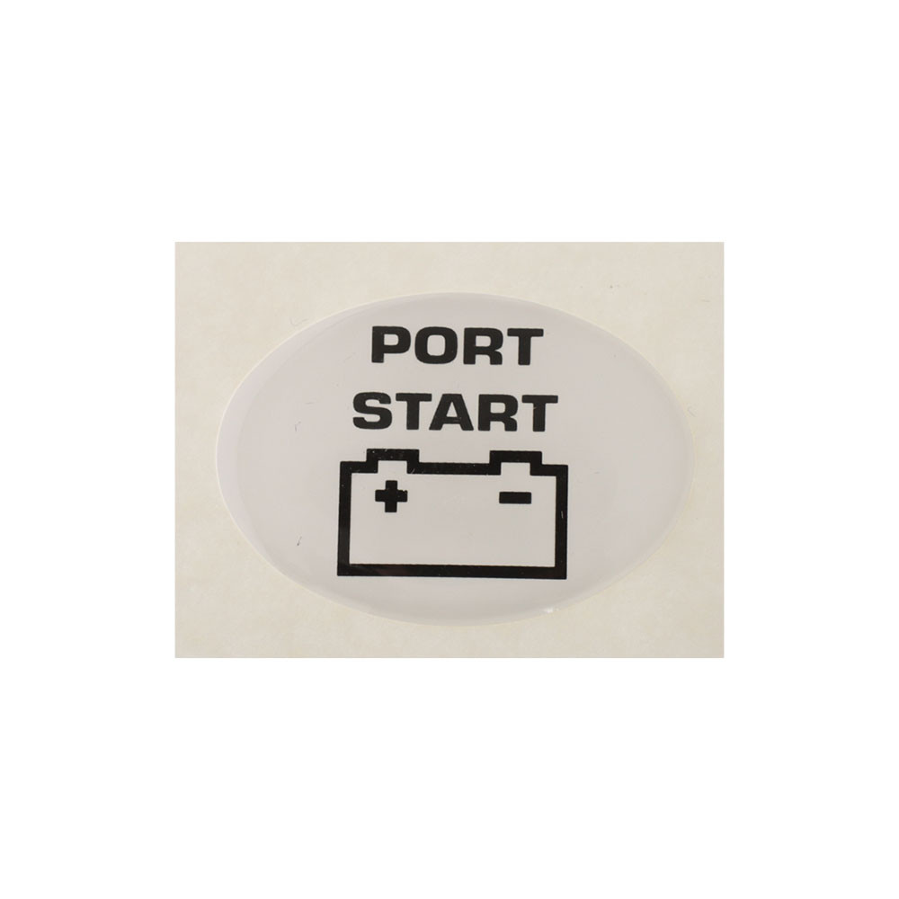 Buy BEP Battery Switch Label - Port Start online at Marine-Deals.co.nz