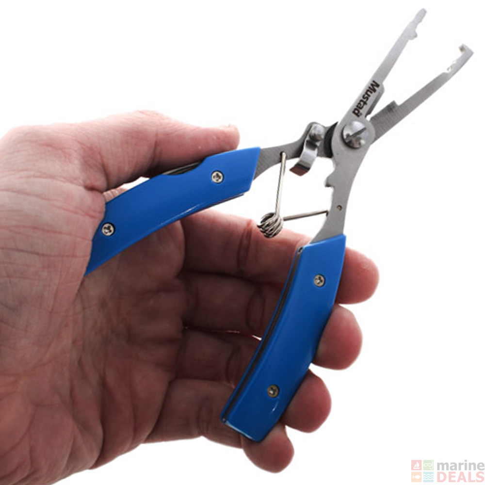Buy Mustad Stainless Finesse Multiplier Split Ring Pliers online at