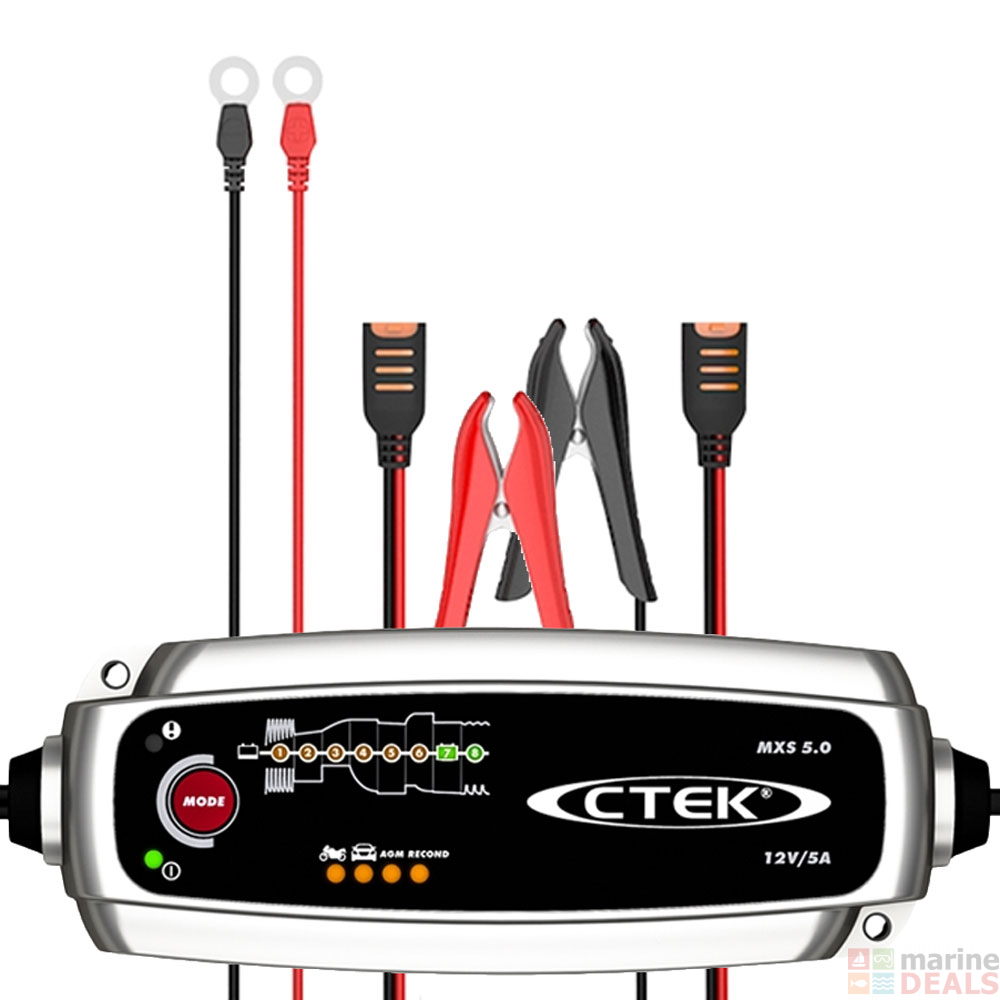Buy CTEK MXS 5.0 Test and Charge 8Stage Battery Charger online at