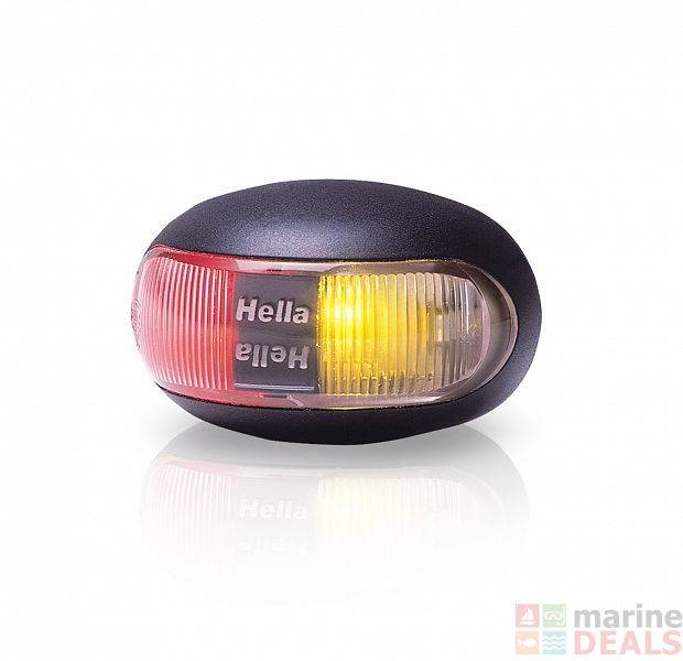Buy Hella Marine DuraLED Side Marker Lamp Red/Amber online at Marine