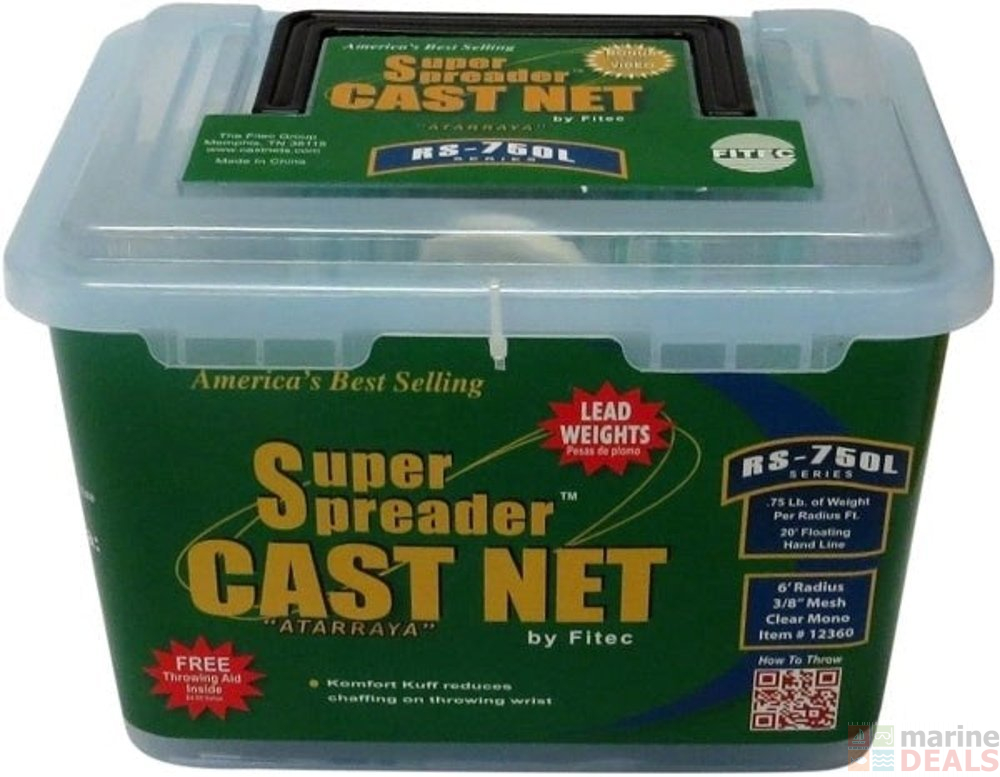 Surfmaster Mono Cast Net 6ft Nets Fishing