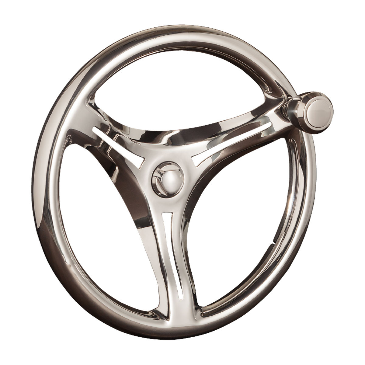 Buy BLA Gussi Italia Steering Wheel Rocolo Three Spoke Stainless Steel